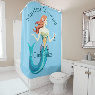 Rideaux De Douche Sirène de Martini Thunder_Cove