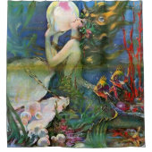 Rideaux De Douche sirène fantastique (Devant)