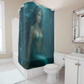 Rideaux De Douche Sirène Mystique (En situation)