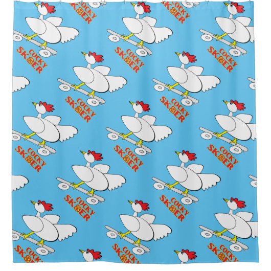 Rideaux De Douche Skater Cocky (Devant)