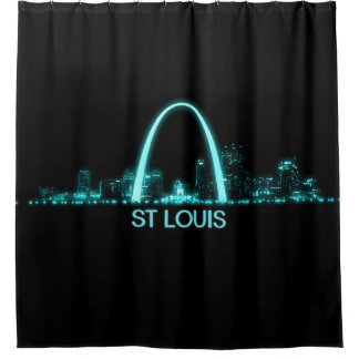 Rideaux De Douche Skyline de Saint-Louis