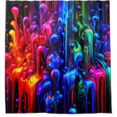Rideaux De Douche Slime coloré (Devant)