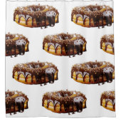 Rideaux De Douche SlipperyJoe's decadent donut covered thick glossy  (Devant)