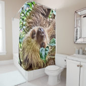 Rideaux De Douche Sloth peint (En situation)