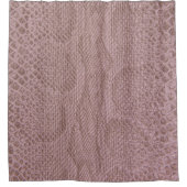 Rideaux De Douche Snakeskin rose Abstrait (Devant)