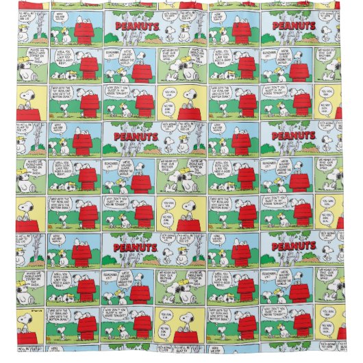 Rideaux De Douche Snoopy et ses frères Andy & Olaf (Devant)