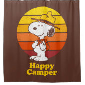 Rideaux De Douche Snoopy | Scout Beagle - Happy Camper (Devant)
