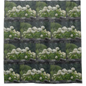 Rideaux De Douche Snowball Bush sur la paroi rocheuse (Devant)