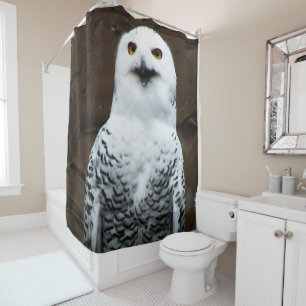 Rideaux De Douche Snowy Owl