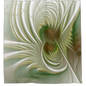 Rideaux De Douche Soft and tenderness fractal fantasy flowers (Devant)