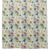 Rideaux De Douche Soft Bloom Curtain Gift for Parents’ Special Day (Devant)