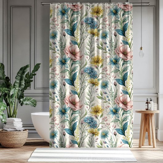Rideaux De Douche Soft Bloom Curtain Gift for Parents’ Special Day