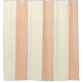 Rideaux De Douche Soft Color Vertical Stripe Pattern Design (Devant)