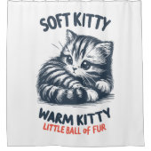Rideaux De Douche Soft Kitty (Devant)