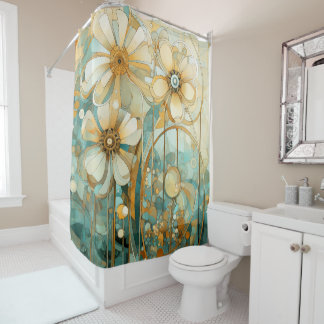 Rideaux De Douche Soft Peach Garden 3