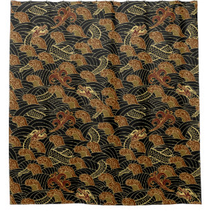 Rideaux De Douche Soie asiatique