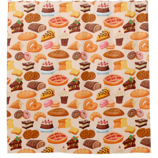 Rideaux De Douche Soins sucrés (Devant)