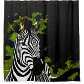 Rideaux De Douche Soirée africaine Zebra (Devant)