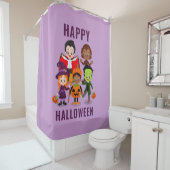 Rideaux De Douche Soirée costumée pour enfants d'Halloween (En situation)