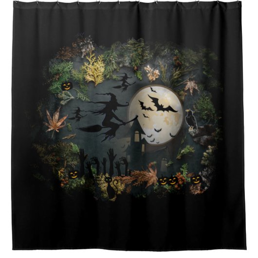 Rideaux De Douche Soirée de Witch (Devant)