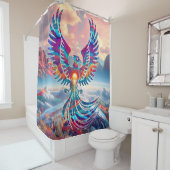 Rideaux De Douche Soleil de Phoenix (En situation)