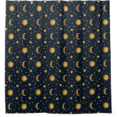 Rideaux De Douche Soleil et Lune (Devant)