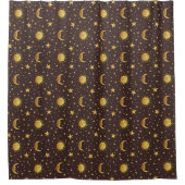 Rideaux De Douche Soleil et Lune (Devant)