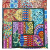 Rideaux De Douche Soleil et mer (Devant)