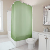 Rideaux De Douche Solid Jade Green Celadon (En situation)