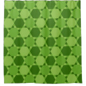Rideaux De Douche Solomon Seal Star de David Illusion Optique (Devant)