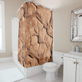 Rideaux De Douche sols Brown (En situation)