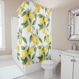 Rideaux De Douche Sorrento Citrus