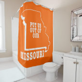 Rideaux De Douche Sortez-Nous De Notre Missouri (En situation)