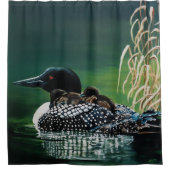 Rideaux De Douche Sortie de la famille Loon (Devant)