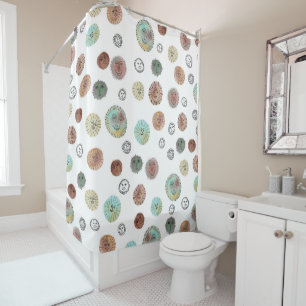 Rideaux De Douche Sourire aux soleils Aquarelle