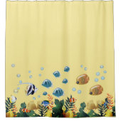 Rideaux De Douche Sous la mer (Devant)