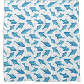 Rideaux De Douche Sous la mer enfants requin de l'océan (Devant)