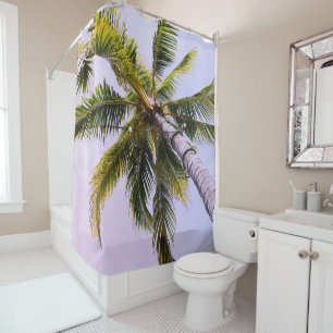 Rideaux De Douche Sous le palmier des Caraïbes 1