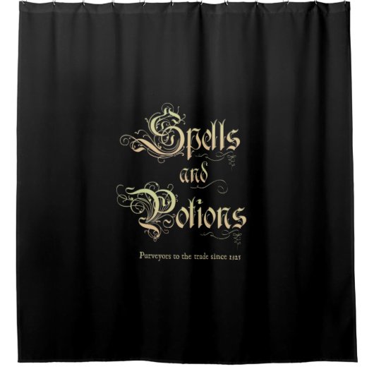Rideaux De Douche Spams et potions (Devant)