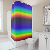 Rideaux De Douche spectre solaire réel (En situation)