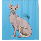 Rideaux De Douche Sphynx cat (Devant)
