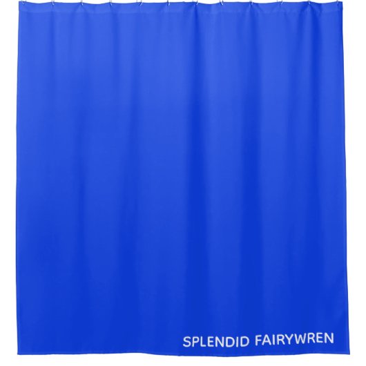 Rideaux De Douche Splendid Fairywren Blue Colour (Devant)