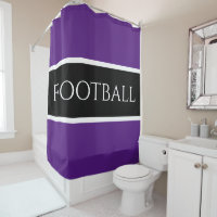 Sport FOOTBALL Royal Violet Noir Blanc Rayures