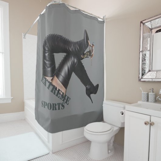 Rideaux De Douche Sports extrêmes - Escalade BOOT (En situation)