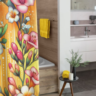 Rideaux De Douche Spring Floral