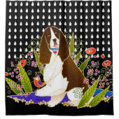 Rideaux De Douche SPRINGER SPANIEL de BINDI - douche curtian (Devant)
