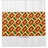 Rideaux De Douche SRI LANKA personnalisé (Devant)