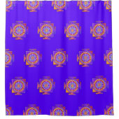 Rideaux De Douche Sri Yantra - Symbole hindouiste Design 1 (Devant)