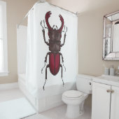 Rideaux De Douche Stag beetle (En situation)