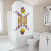 Rideaux De Douche Star d'or (En situation)